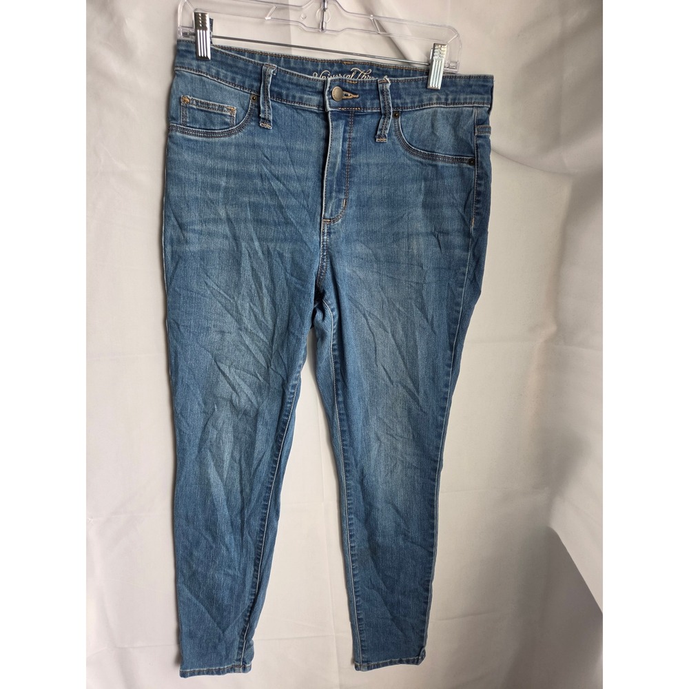 Universal Thread High Rise Skinny Jeans Womens Blue Medium Skinny High